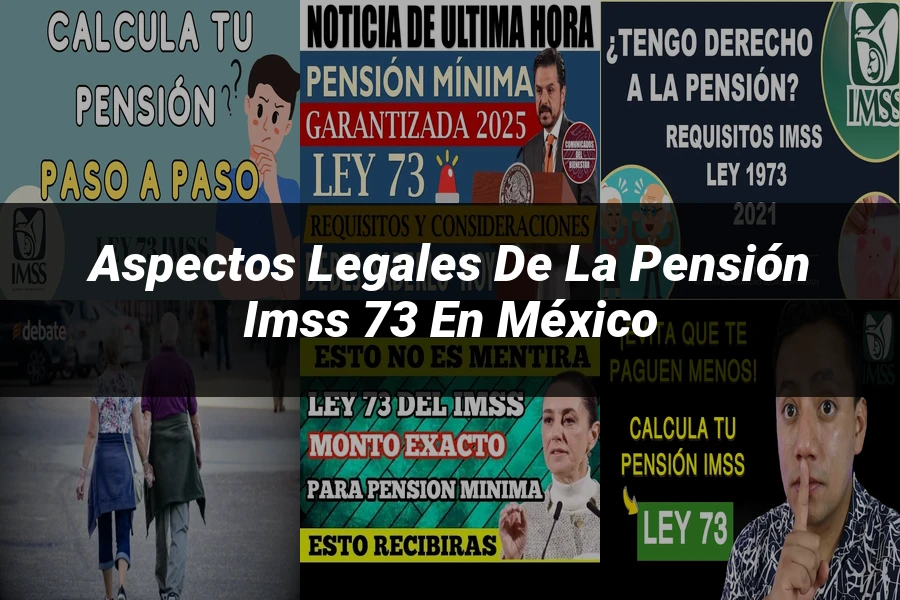 "Aspectos legales de la pensión IMSS 73 en México"