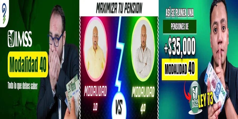 "Aspectos legales de la pensión modalidad 40 en México"