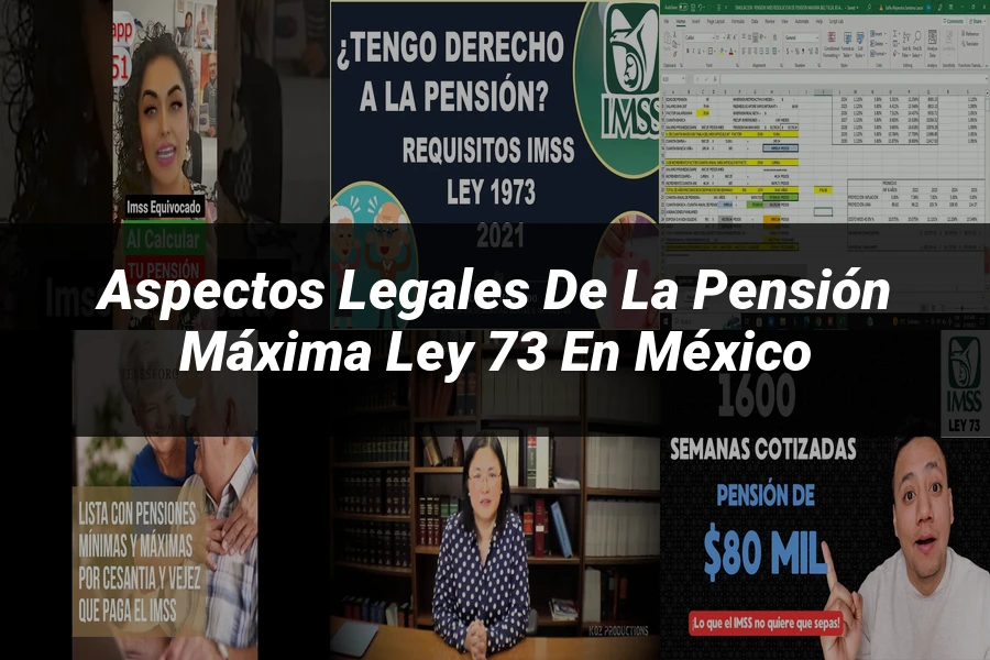 "Aspectos legales de la pensión máxima Ley 73 en México"