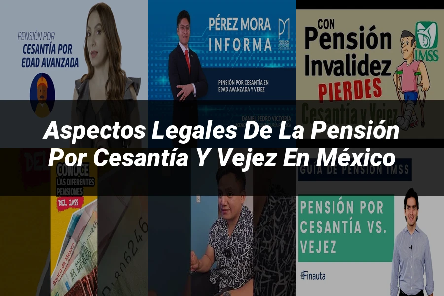 "Aspectos legales de la pensión por cesantía y vejez en México"