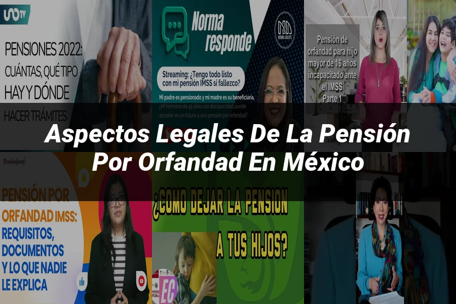 "Aspectos legales de la pensión por orfandad en México"