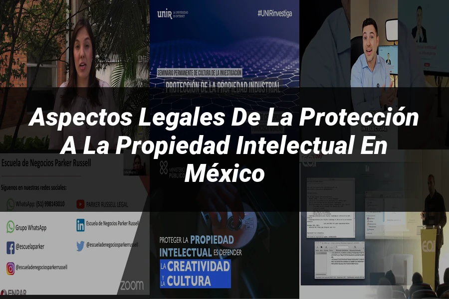 "Aspectos legales de la protección a la propiedad intelectual en México"