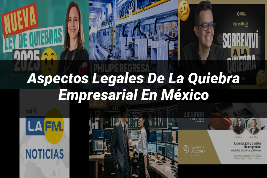 "Aspectos legales de la quiebra empresarial en México"