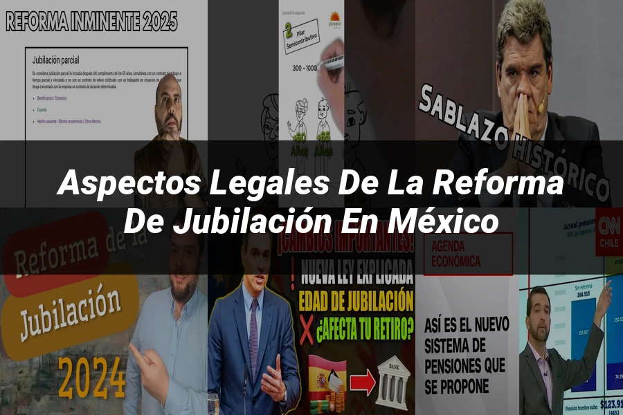 "Aspectos legales de la reforma de jubilación en México"