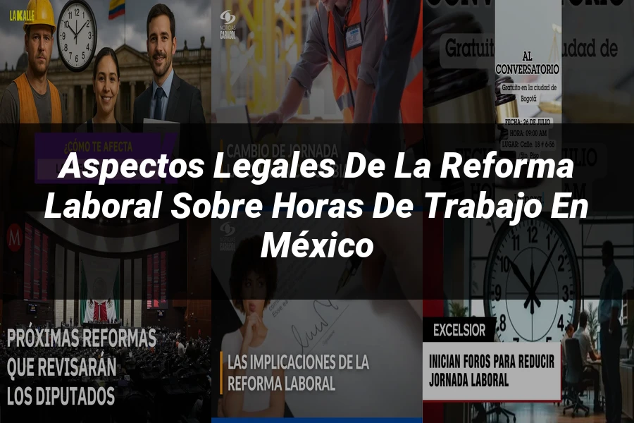 "Aspectos legales de la reforma laboral sobre horas de trabajo en México"