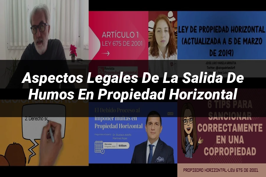 "Aspectos legales de la salida de humos en propiedad horizontal"