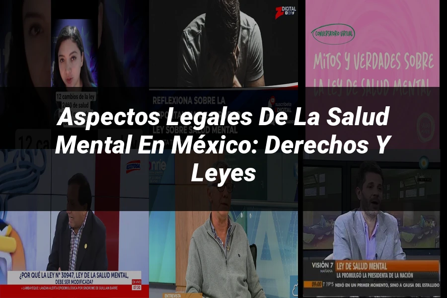 "Aspectos legales de la salud mental en México: derechos y leyes"