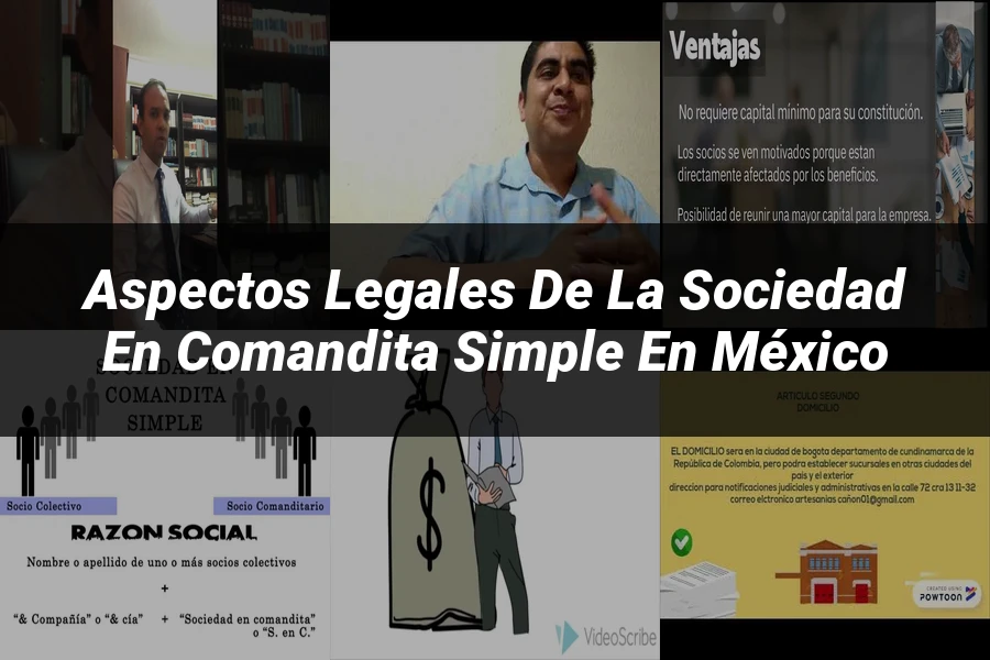 "Aspectos legales de la sociedad en comandita simple en México"