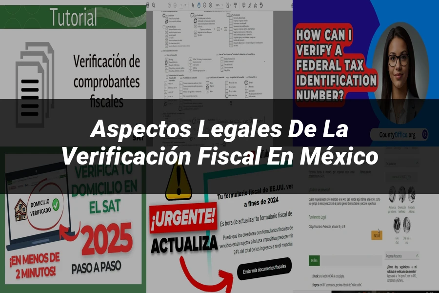 "Aspectos legales de la verificación fiscal en México"