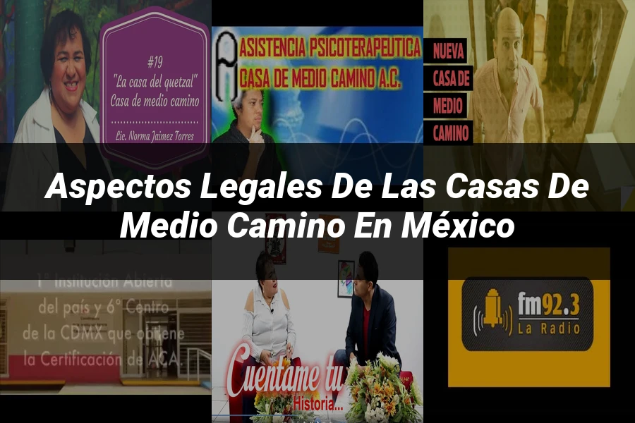 "Aspectos legales de las casas de medio camino en México"