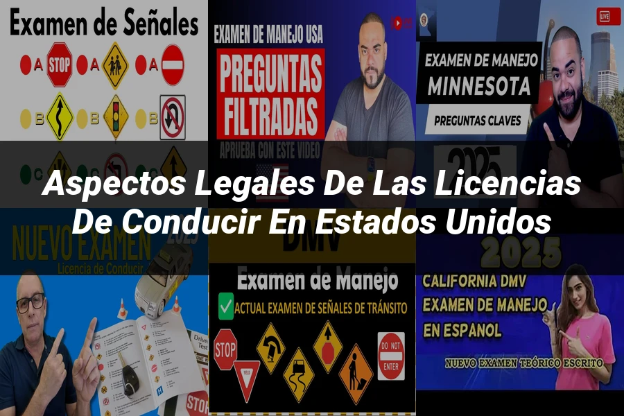 "Aspectos legales de las licencias de conducir en Estados Unidos"