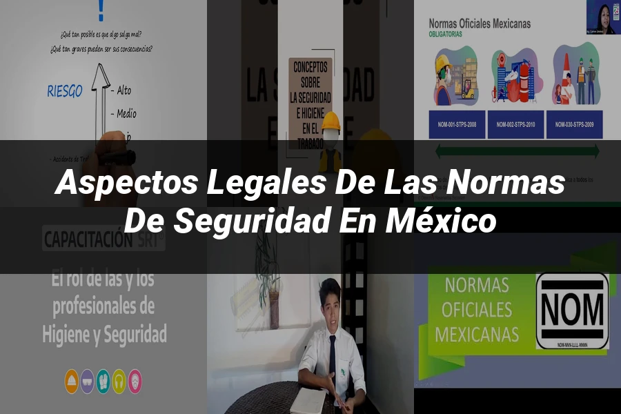"Aspectos legales de las normas de seguridad en México"
