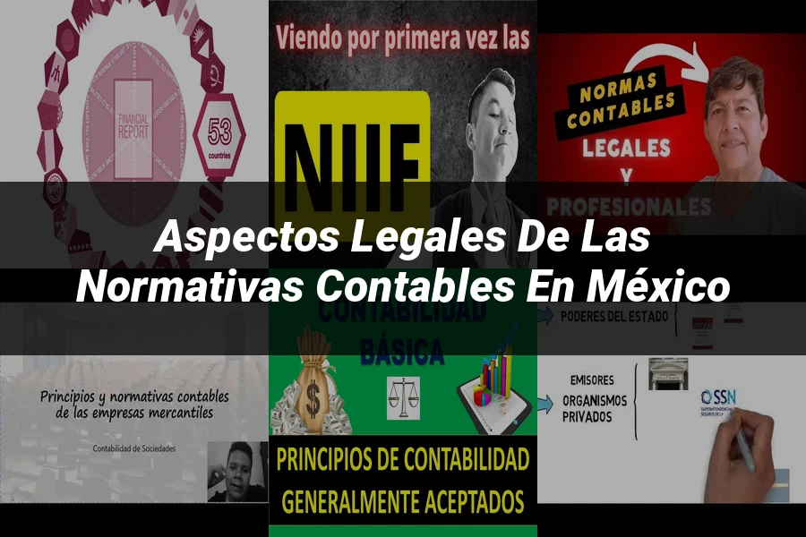 "Aspectos legales de las normativas contables en México"