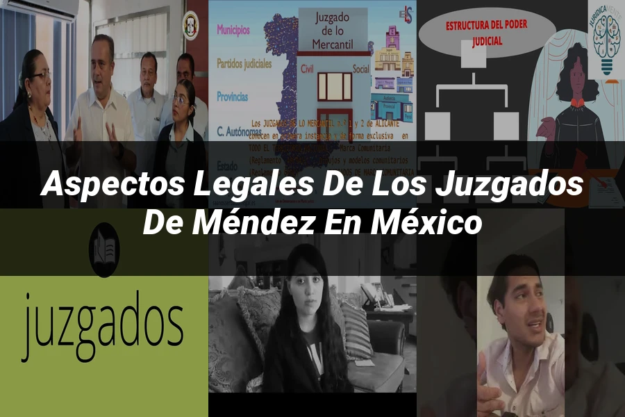 "Aspectos legales de los juzgados de Méndez en México"