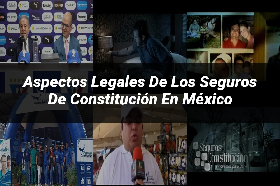"Aspectos legales de los seguros de constitución en México"