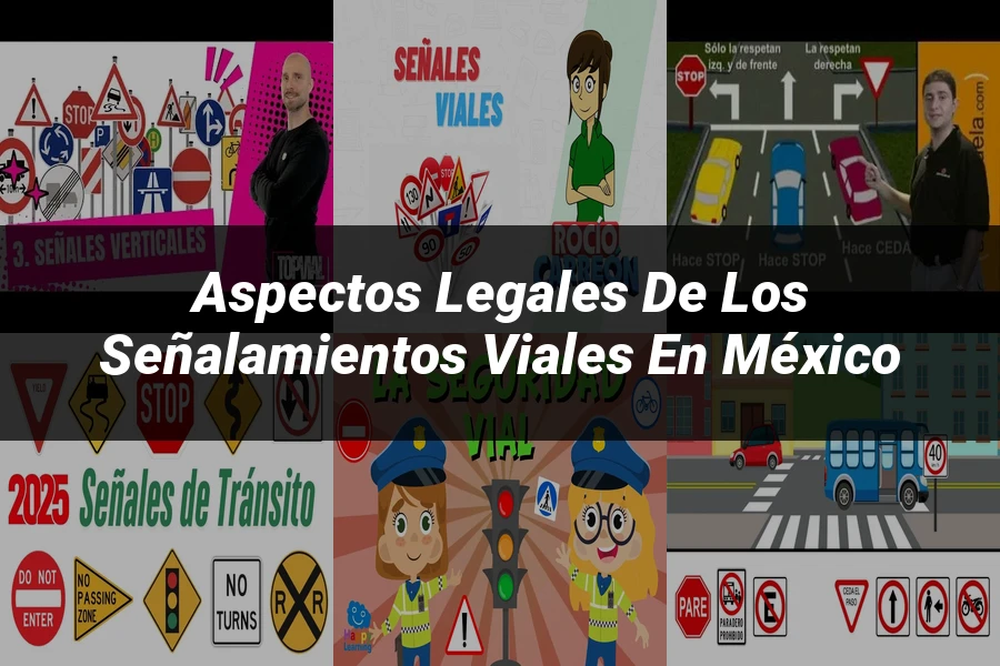 "Aspectos legales de los señalamientos viales en México"