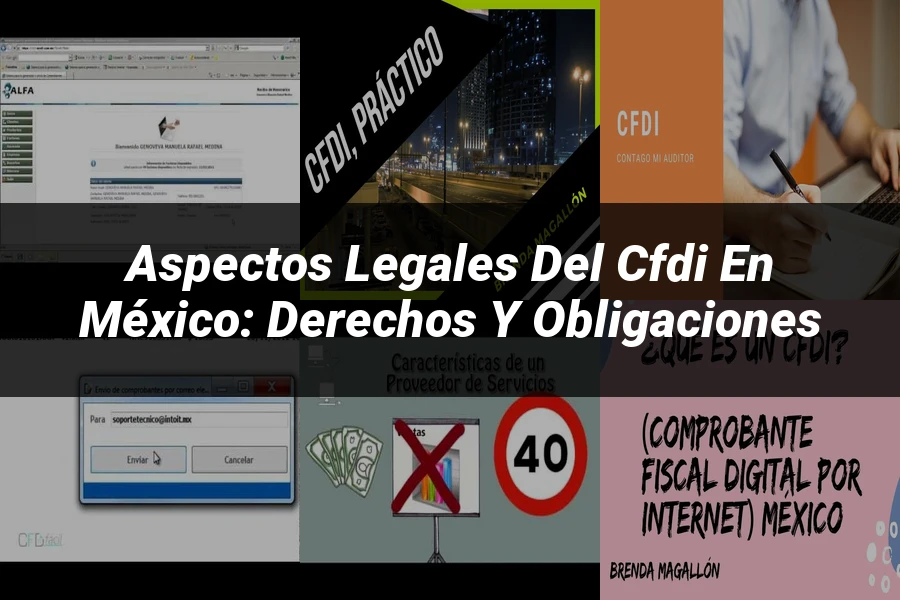 "Aspectos legales del CFDI en México: derechos y obligaciones"