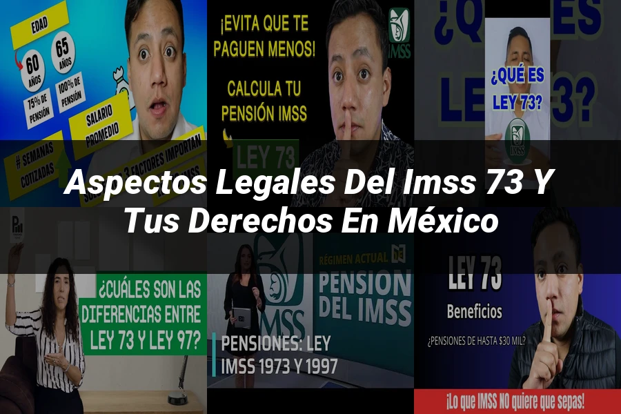 "Aspectos legales del IMSS 73 y tus derechos en México"