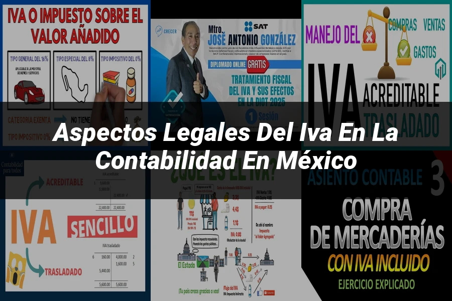 "Aspectos legales del IVA en la contabilidad en México"