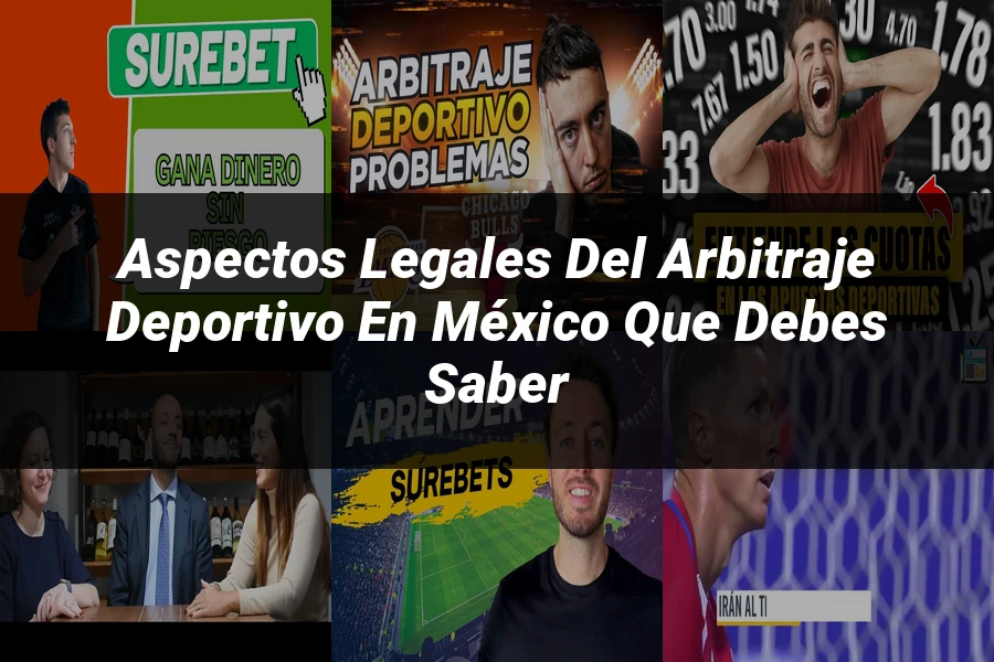 "Aspectos legales del arbitraje deportivo en México que debes saber"