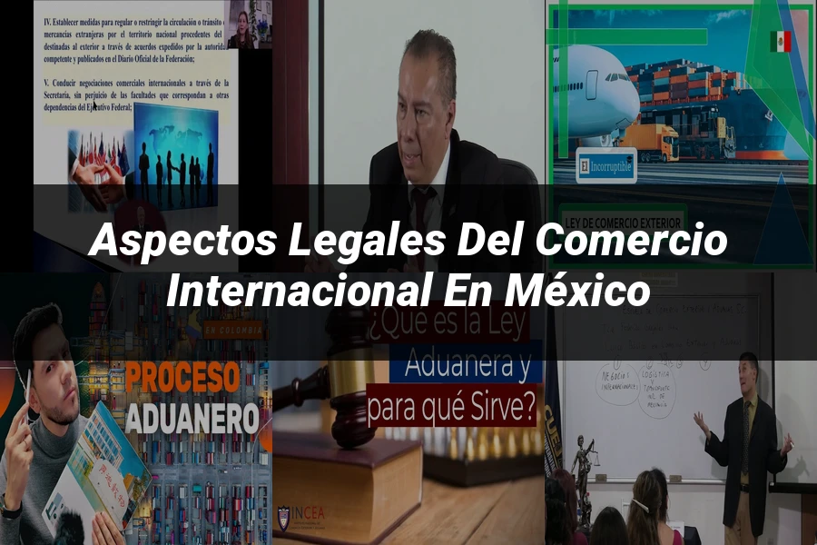 "Aspectos legales del comercio internacional en México"