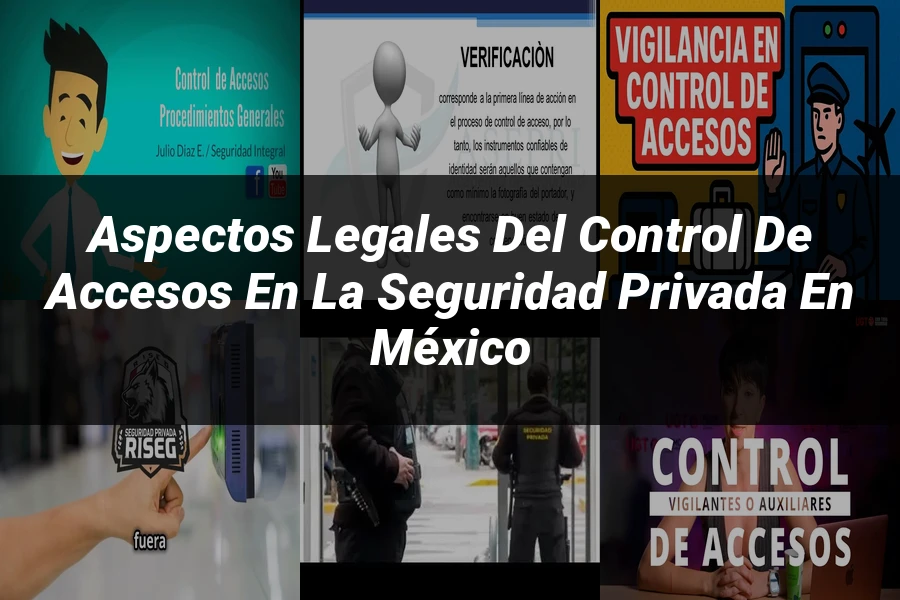 "Aspectos legales del control de accesos en la seguridad privada en México"
