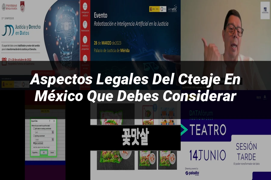 "Aspectos legales del cteaje en México que debes considerar"