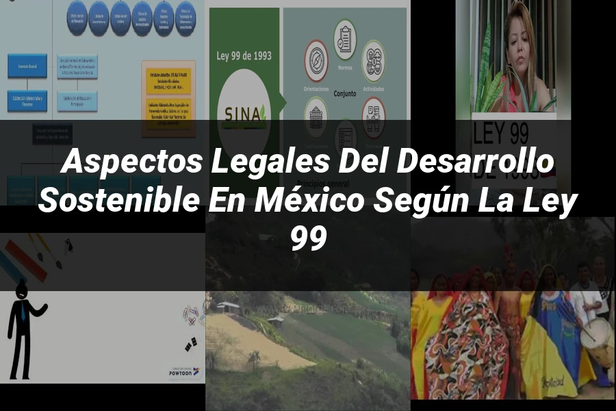 "Aspectos legales del desarrollo sostenible en México según la Ley 99"