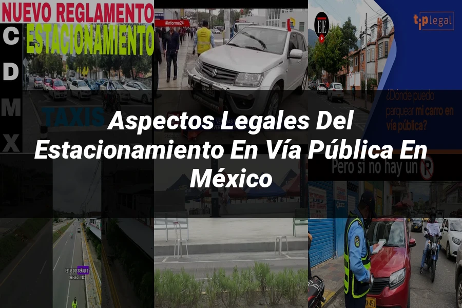 "Aspectos legales del estacionamiento en vía pública en México"
