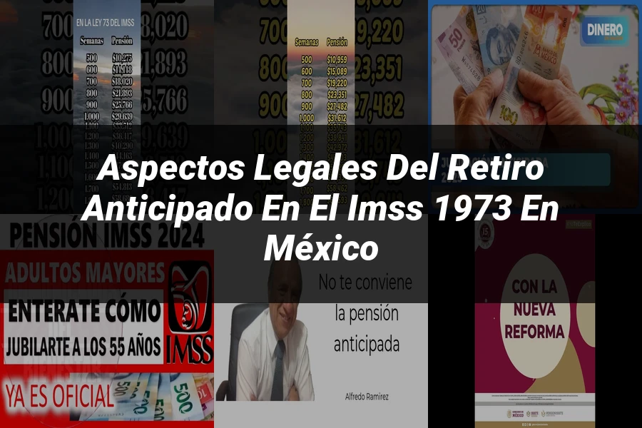 "Aspectos legales del retiro anticipado en el IMSS 1973 en México"