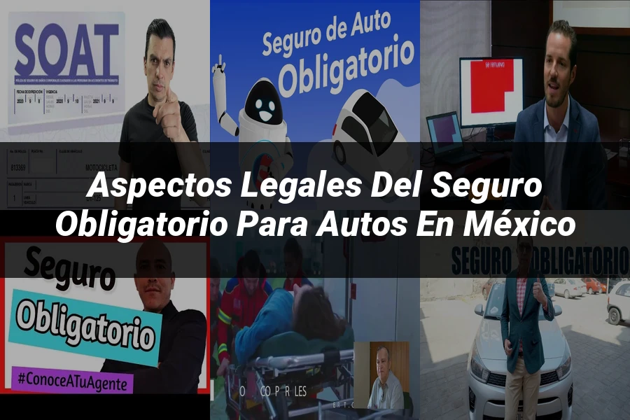 "Aspectos legales del seguro obligatorio para autos en México"