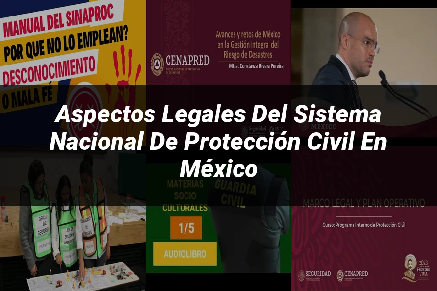 "Aspectos legales del sistema nacional de protección civil en México"