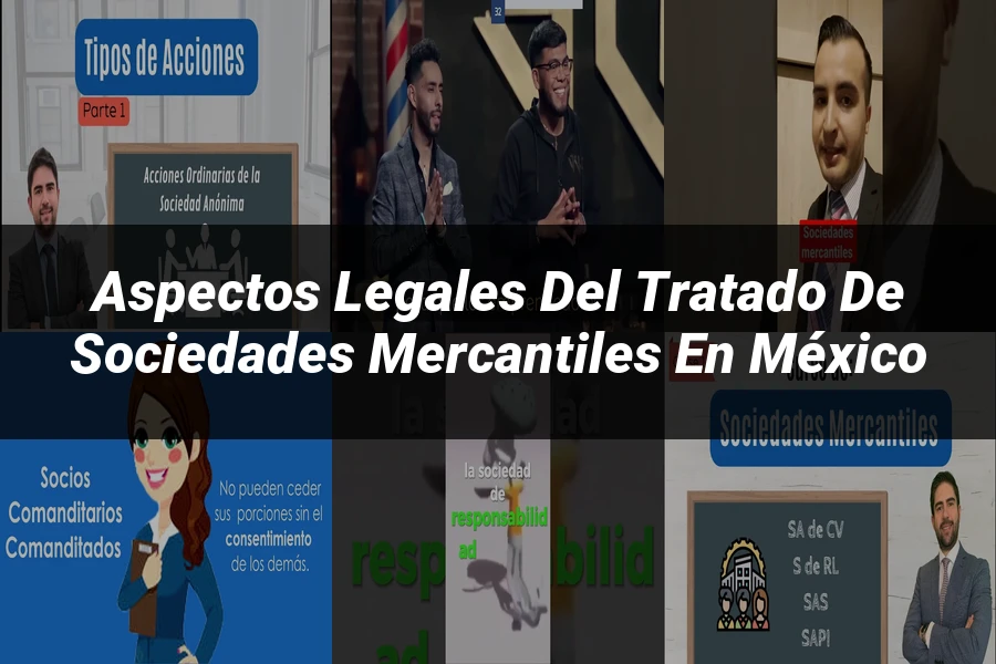 "Aspectos legales del tratado de sociedades mercantiles en México"