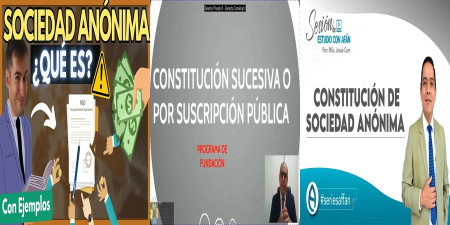"Aspectos legales para constituir una sociedad anónima en México"
