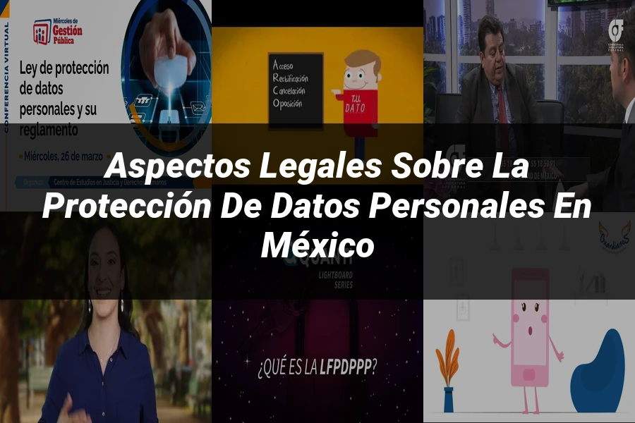 "Aspectos legales sobre la protección de datos personales en México"