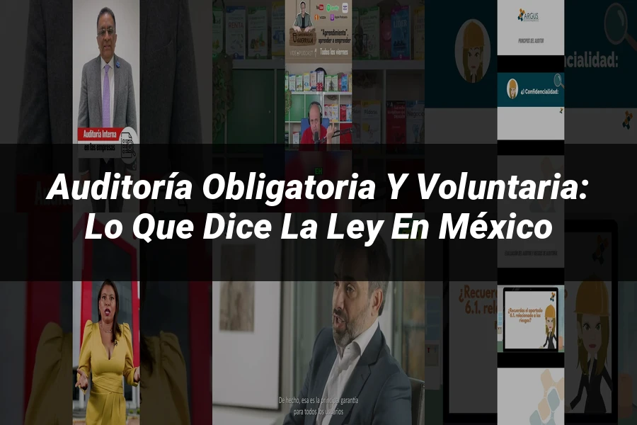 "Auditoría Obligatoria y Voluntaria: Lo que Dice la Ley en México"