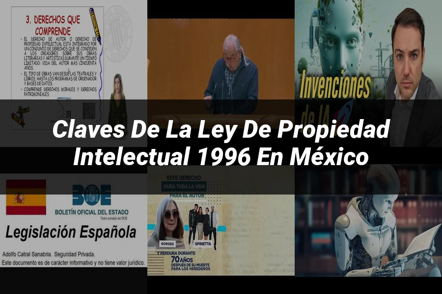 "Claves de la Ley de Propiedad Intelectual 1996 en México"