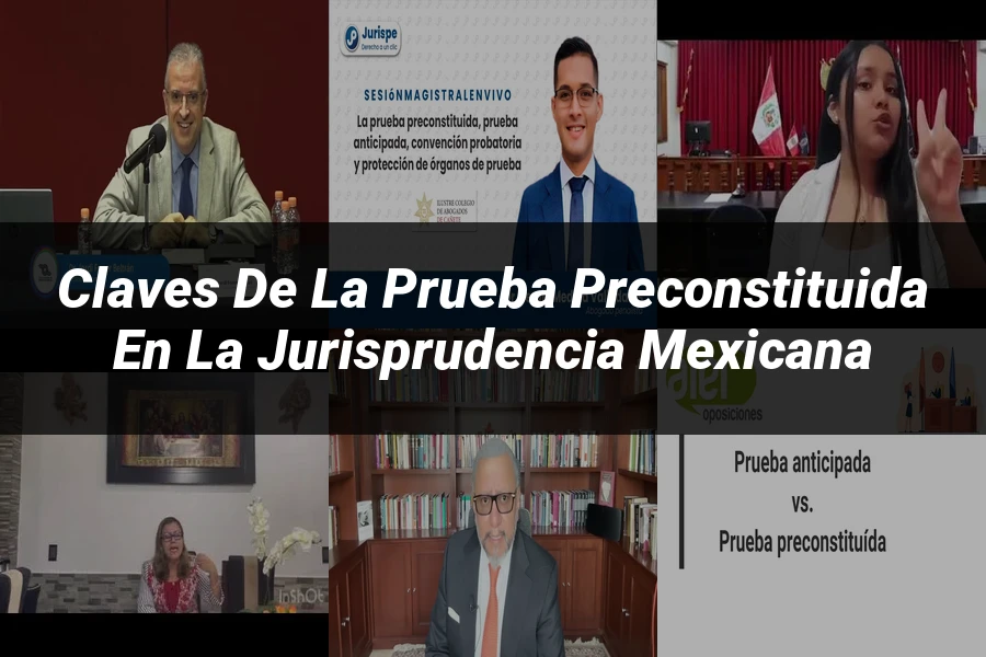 "Claves de la Prueba Preconstituida en la Jurisprudencia Mexicana"