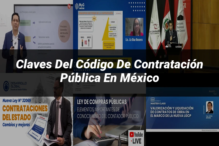 "Claves del Código de Contratación Pública en México"