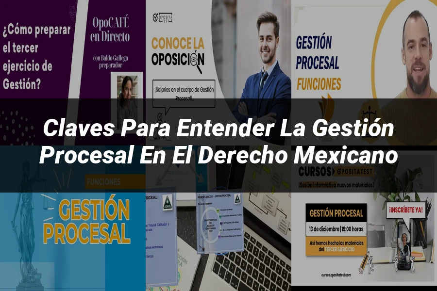 "Claves para Entender la Gestión Procesal en el Derecho Mexicano"
