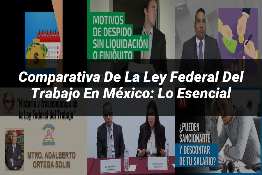 "Comparativa de la Ley Federal del Trabajo en México: Lo Esencial"