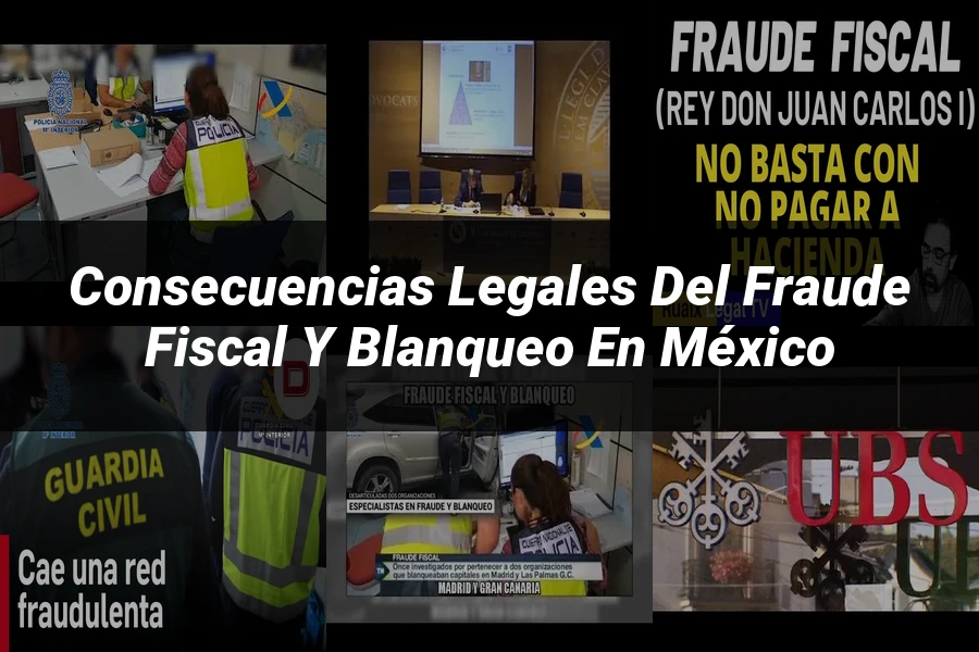 "Consecuencias Legales del Fraude Fiscal y Blanqueo en México"