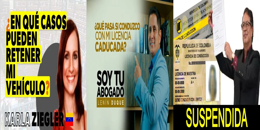 "Consecuencias de conducir con licencia vencida en México"