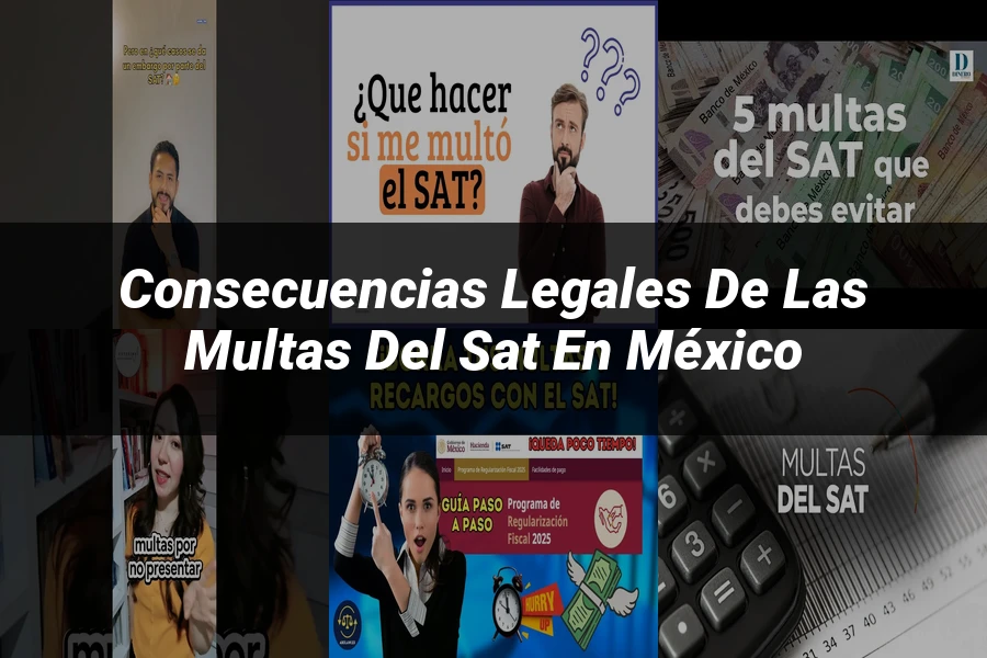 "Consecuencias legales de las multas del SAT en México"