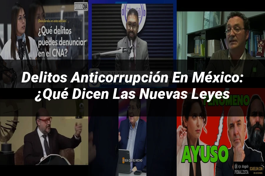 "Delitos Anticorrupción en México: ¿Qué Dicen las Nuevas Leyes