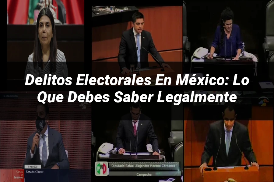 "Delitos Electorales en México: Lo Que Debes Saber Legalmente"