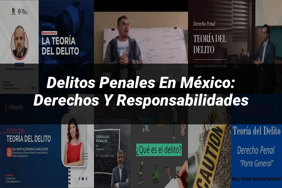 "Delitos penales en México: derechos y responsabilidades"