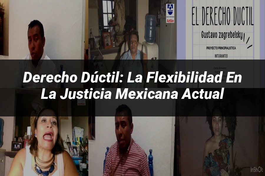 "Derecho Dúctil: La Flexibilidad en la Justicia Mexicana Actual"