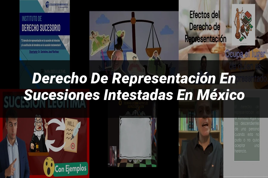 "Derecho de Representación en Sucesiones Intestadas en México"