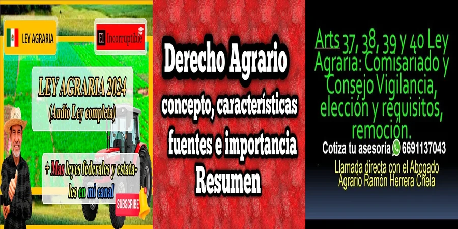 "Derechos Agrarios en México: Claves de la Legislación 2021"